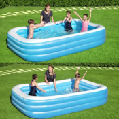 Inflatable Rectangular Pool $17.99 (Reg. $47.99)
