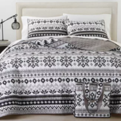 Macy's Early Black Friday! Martha Stewart Collection Quilt Bedding 4-Piece...