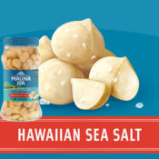 Mauna Loa Premium Hawaiian Roasted Macadamia Nuts, Hawaiian Sea Salt Flavor,...