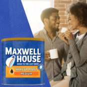 Maxwell House Wake Up Roast Medium Roast Ground Coffee as low as $3.18...
