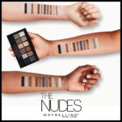Maybelline Eyeshadow 12-Color Palette, The Nudes as low as $5.72 Shipped...