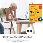 Amazon Cyber Deal! Norton AntiVirus Plus $9.99 (Reg. $50) - FAB Ratings!...