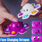 Octopus Pop Fidget Spinner Toy $6.98 (Reg. $7.98) - FAB Ratings!
