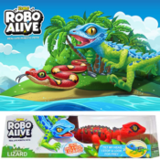 Robo Alive Lurking Lizard Battery-Powered Robotic Toy $12.99 (Reg. $25)...