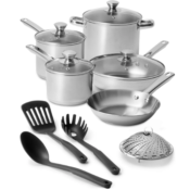 Tools of the Trade Stainless Steel 13-Piece Cookware Set $29.99 Shipped...