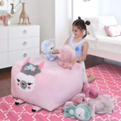 Amazon Cyber Monday! Stuffed Animal Storage Bean Bag Chair Cover for Kids...