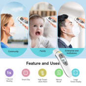 Touchless Digital Infrared Thermometer $3.99 (Reg. $13.99) - FAB Ratings!...
