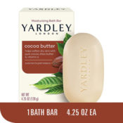 Yardley London Pure Cocoa Butter & Vitamin E Bar Soap as low as $1.23...