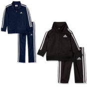 adidas Boys' Tricot Jacket & Pant Clothing Set (Navy, Black) $22 (Reg....