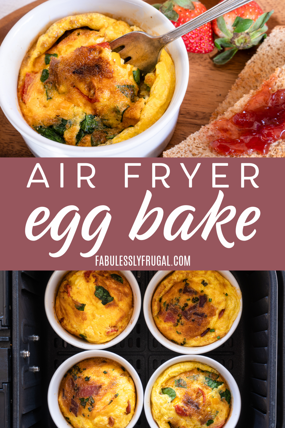 Try this egg bake in the recipe. Not only is it quick and easy, but so delicious and fun to make too!