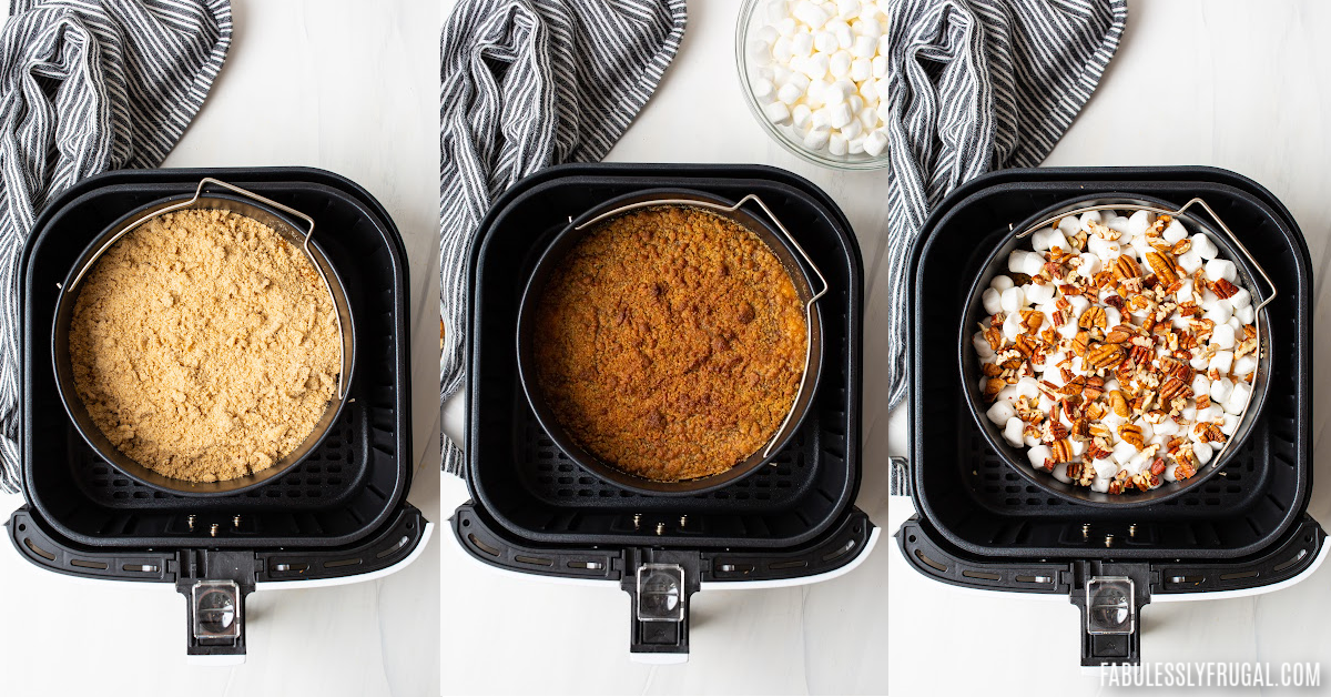 how to cook sweet potato casserole in the air fryer