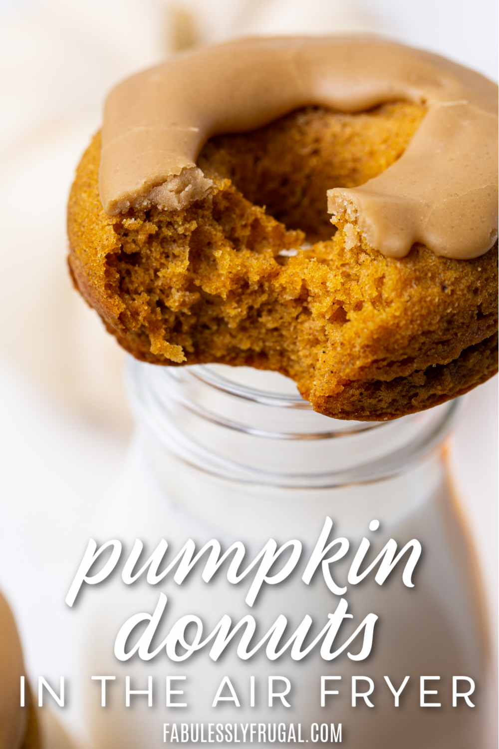 Pumpkin donuts in the air fryer