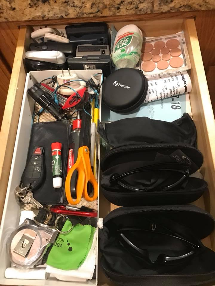 Junk drawer organizer tips