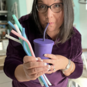 10-Pack Extra Long Silicone Drinking Straws $8.95 (Reg. $11) - $0.89/straw...