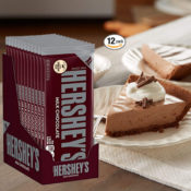 HERSHEY'S 12-Count Milk Chocolate XL Candy Bar as low as $10.80 After Coupon...