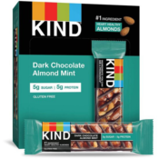 12-Count KIND Bars Dark Chocolate Mint Gluten Free 1.4oz as low as $8.63...
