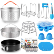 17-Piece Pressure Cooker Accessories for Instant Pot $18.50 After Code...