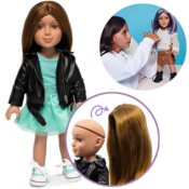 18″ Fashion Doll $10.77 (Reg. $29.65) | Includes Removeable Wig That...