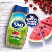 190-Count TUMS Naturals Antacid Tablets as low as $4.25 Shipped Free (Reg....