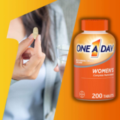200-Count One A Day Women’s Multivitamin as low as $12.22 Shipped Free...