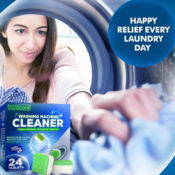 24 Count Duracare Washing Machine Cleaner Tablets as low as $10.79 Shipped...