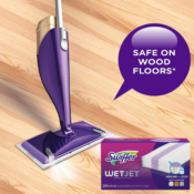 24 Count Swiffer WetJet Hardwood Floor Cleaner Spray Mop Pad Refill Multi...