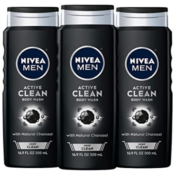 3 Pack Nivea Men's Deep Clean Body Wash as low as $5.25 After Coupon (Reg....