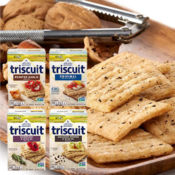 4 Pack Triscuit Whole Grain Crackers, 4 Flavor Variety Pack as low as $10.01...