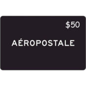 $50 Aeropostale gift code $40 (Reg. $50) - FAB Ratings!