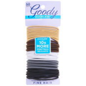 50-Count Goody Ouchless Elastic Hair Ties (Neutral) as low as $2.39 Shipped...