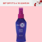 Hurry! 50% Off It's a 10 Miracle Leave In from $5.75 (Reg. $23+) - Multiple...