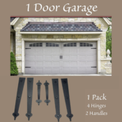 6-Piece Set Decorative Garage Door Accents $11.66 (Reg. $20) | $1.94 each!...