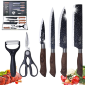 6-Piece Stainless Steel Chef Knife Set $15.60 After Code (Reg. $38.99)...