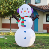 6-foot Inflatable Snowman $24.99 (Reg. $39.99)