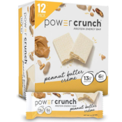 12-Count BioNutritional Power Crunch Bars Peanut Butter Creme $19.99 (Reg....