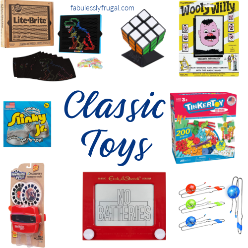 Share The Gift Of These Classic Kid's Toys - Fabulessly Frugal