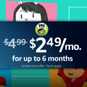 Get 6 Months of PBS Kids Through Amazon Prime Video For Just $2.49 a month...