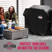 Today Only! Grillman Premium BBQ Grill Cover, 58-Inch $26.99 Shipped Free...