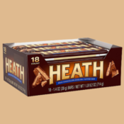 HEATH 18-Count Milk Chocolate Candy Bars $13.99 (Reg. $16) | $0.78/bar
