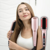 Infrared Ionic Hair Straightener Brush $23.94 (Reg. $39.90)