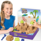 Kinetic Sand Beach Sand Kingdom Playset $9.44 (Reg. $19.97) | Includes...