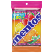 Mentos 6-Pack Fruit Candy Rolls $2.62 (Reg. $5) | $0.44/roll