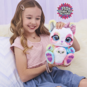 Peek-A-Roo Interactive Rainbow Plush Toy with Mystery Baby $59.99 Shipped...