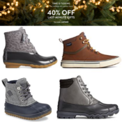 Score HOT Buys on Sperry Shoes with 40% Off Last Minute Code + Free Shipping!