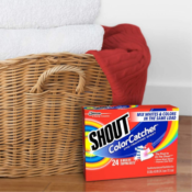 Shout 72-Count Color Catcher Sheets as low as $7.45 Shipped Free (Reg....