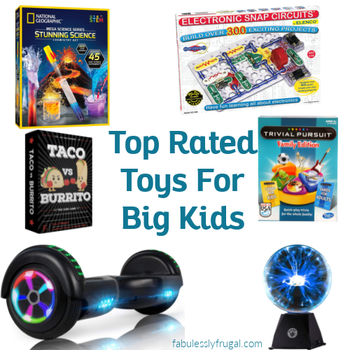 Top Rated Toys For Big Kids Fabulessly Frugal