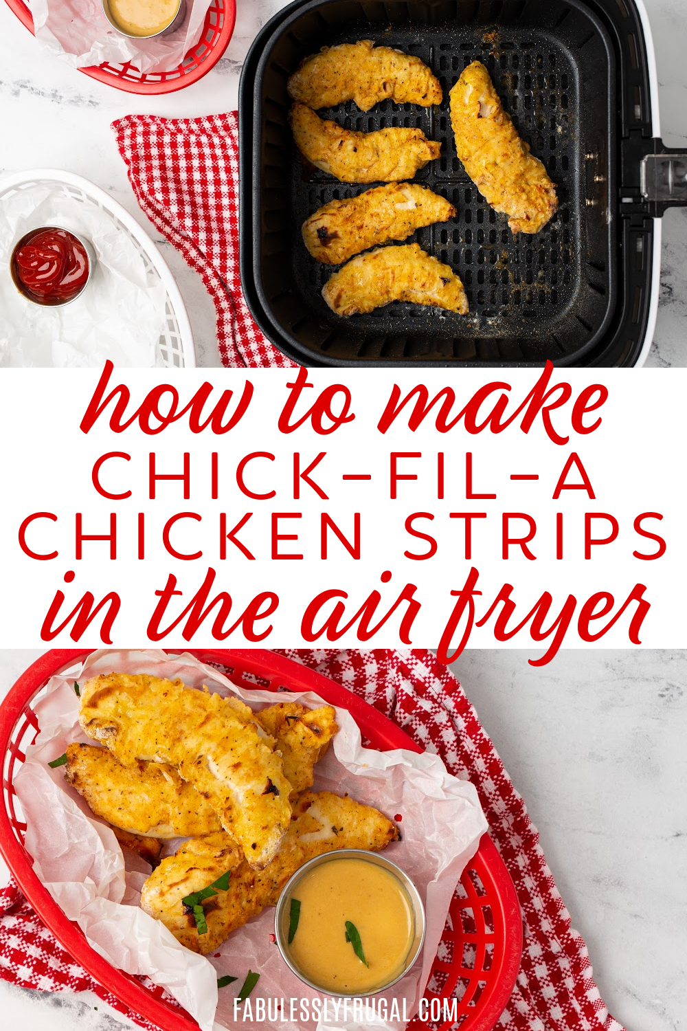 air fryer chick fil a chicken strips copycat recipe