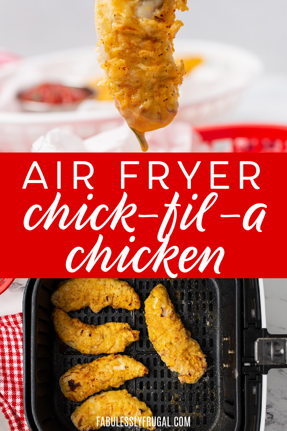 air fryer chick fil a chicken strips copycat recipe