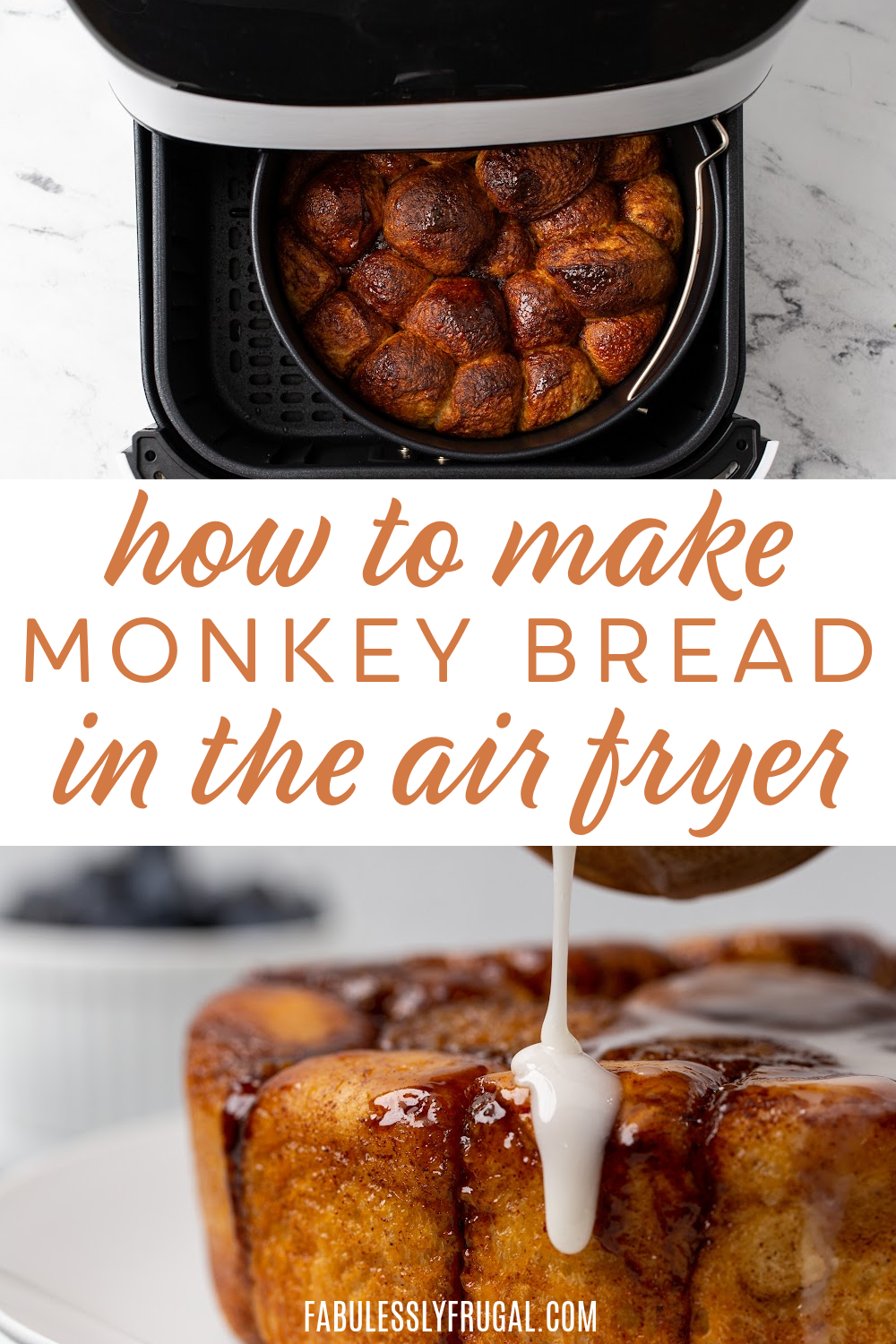 Air Fryer Monkey Bread Recipe - Sugar and Soul