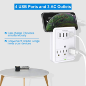 Power and Protect Your Devices with this FAB Wall Charging Station, Just...
